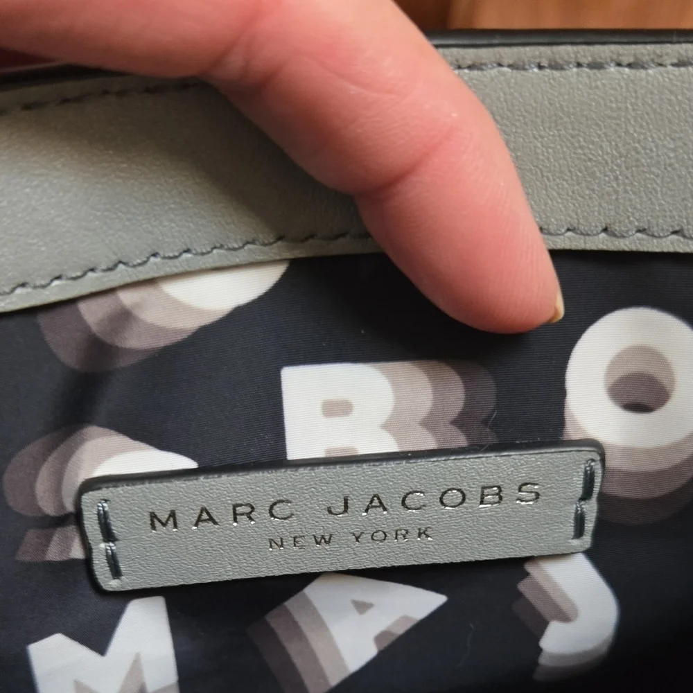 Marc Jacobs Silver Crossbody Bag